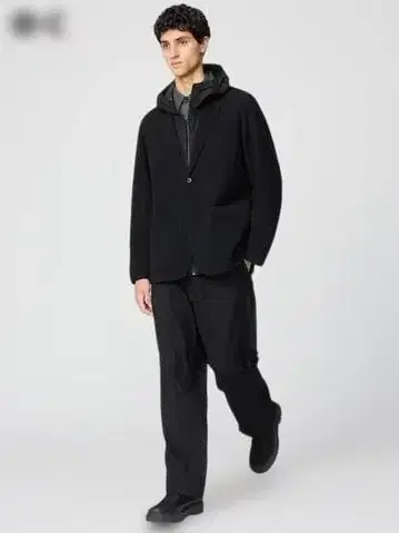 UNIQLO C 이지 와이드 테이퍼드 팬츠