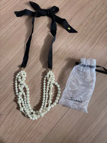 Snidel 스나이델 펄 목걸이