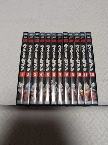 울트라 세븐 DVD 전권 12권 세트 전권 세트 울트라맨