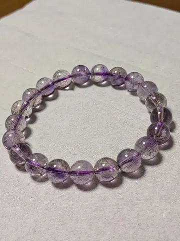 자수정 엘레스타르 마노메노야 약 9mm 안지름 약 16cm