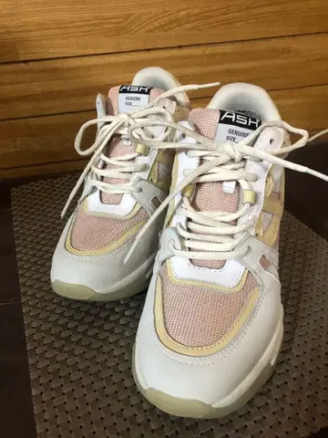 Ash 통굽 인힐 스니커즈 37