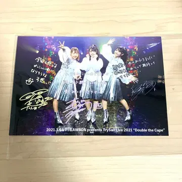 TrySail 엽서 Double the Cape 라이브 한정판
