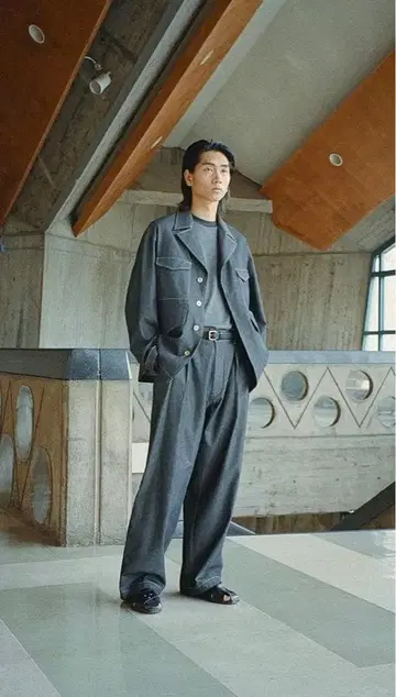 LIDNM 데님 자켓 셋업