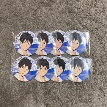 하이큐 카게야마 토비오 극락탕 캔뱃지 8개 세트