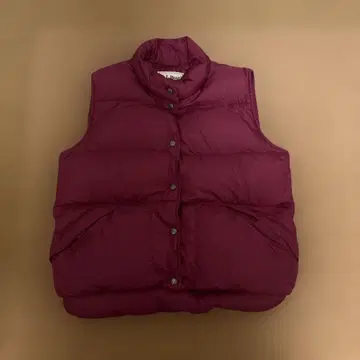 엘엘빈 다운 베스트 버건디