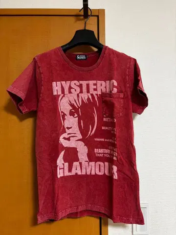 HYSTERIC GLAMOUR T셔츠 M 레드