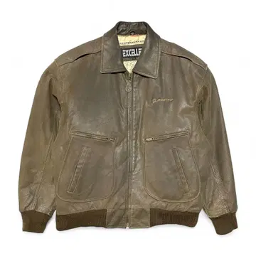USA 구제 의류 빈티지 엑셀드 보잉사 A2 가죽 자켓