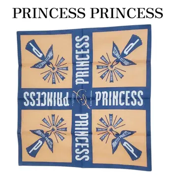 PRINCESS PRINCESS 미사용품 반다나 얇은 원단 96년 투어