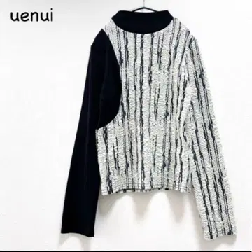 uenui 스트라이프 니트탑 긴팔