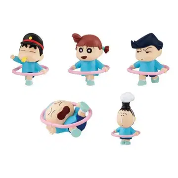 짱구는 못말려(크레용 신짱) 슈슈포포 놀이 5체 세트