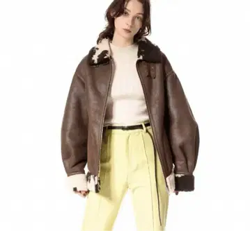 [ 새상품급 ] SLY COW BOA OVER SIZE B-3