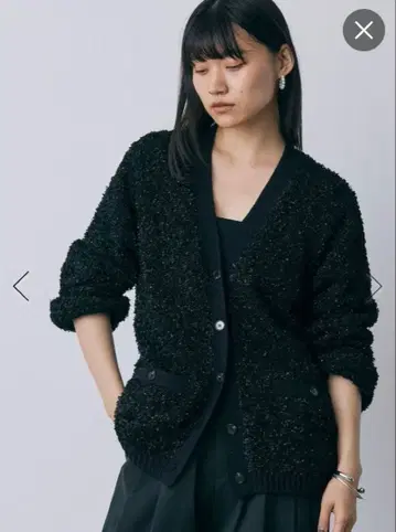 BABYLONE 트위드 니트 자켓