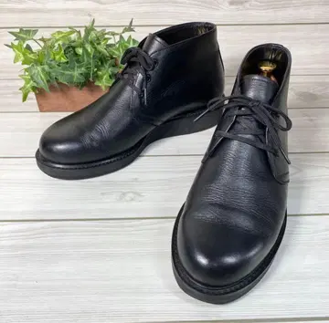 [새상품급] 사니요 야마초 처카 부츠 비브람 밑창 천연 가죽 7