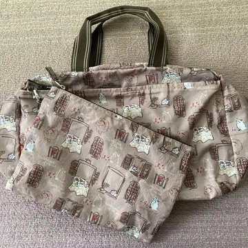 A.S.Manhattaner's 보스턴 백 2way 파우치 포함 고양이