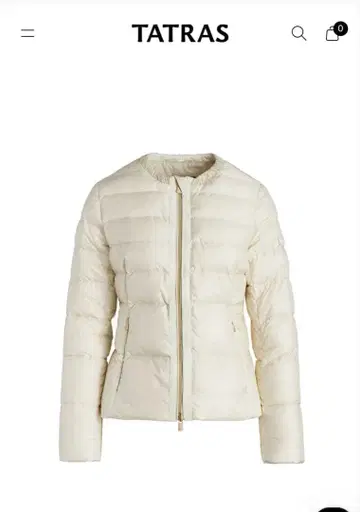 미사용 새상품 TATRAS BREVA 여성용 다운 자켓