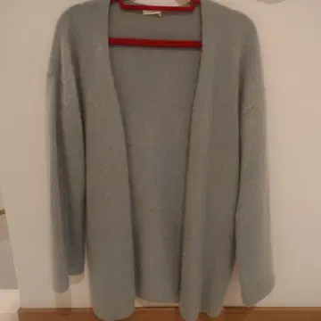 Ballsey 탁한 그린 가디건 플러피얀