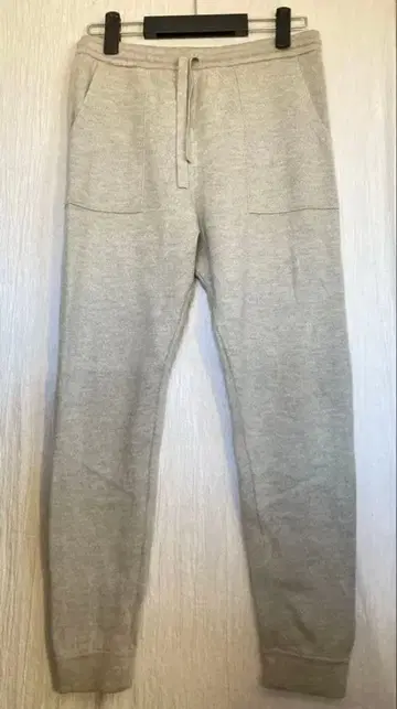 MACPHEE 울 100% 그레이 니트 팬츠 38