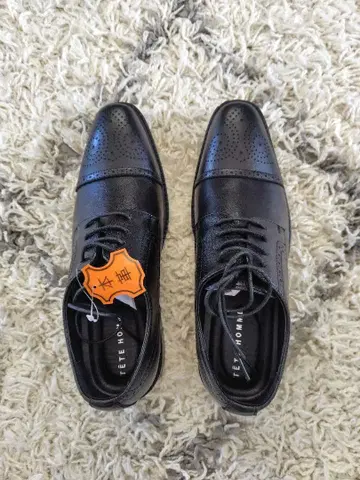 TEET HOMME 블랙 비즈니스 슈즈 40