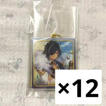 원신 가이아 키 비주얼 아크릴 키링 10개