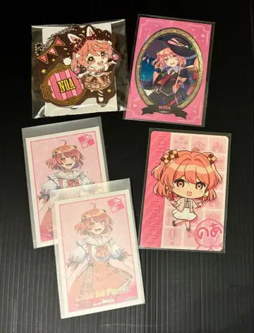 컬러풀 피치 노아님 굿즈 5점