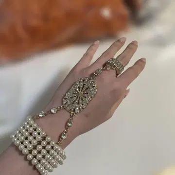 빈티지 펄 팔찌 촬영/댄스 의상