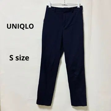 UNIQLO 유니클로 이지 앵클 팬츠 S 네이비 2way 스트레치