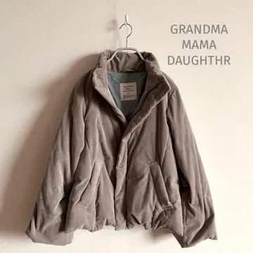 GRANDMA MAMA DAUGHTHR 코듀로이 다운 자켓