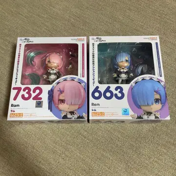 넨도로이드 리제로 렘 라무 세트