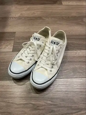 CONVERSE ALL STAR 화이트 스니커즈