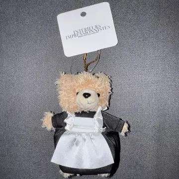 인상파 곰 드레스 키링 베레리 가문의 초상 봉제 인형