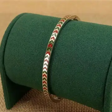 빈티지 실버 오픈 뱅글 팔찌 심플 앤티크