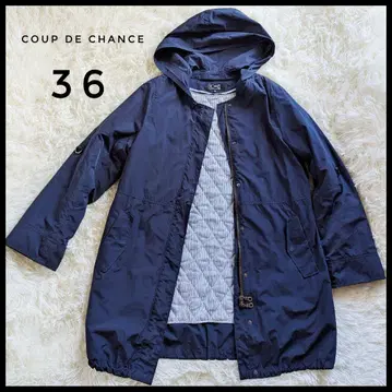 COUP DE CHANCE 2way 라이너 네이비 자켓 36