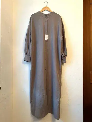 [ 미사용 ] 메이슨 브리즈 롱 원피스 긴팔 그레이 Free