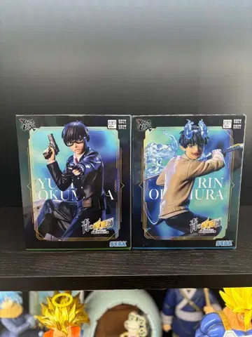청의 엑소시스트 오쿠무라 린 오쿠무라 유키오 피규어 2체 세트
