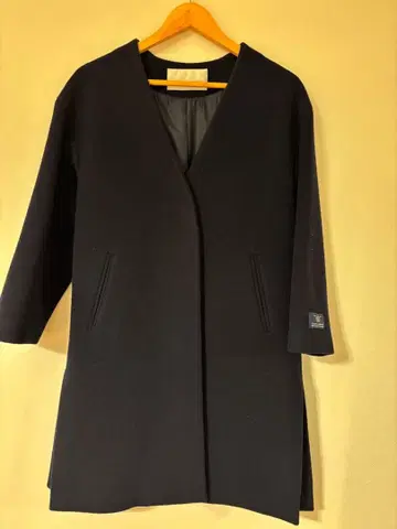 NATURAL BEAUTY BASIC 네이비 피 코트