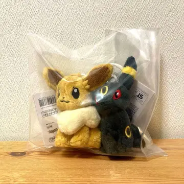 [포켓몬 센터] 카라비너 달린 마스코트 이브이 블래키 [미사용품]