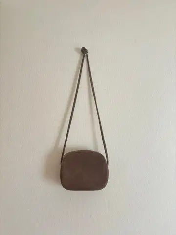 블랑 디멜빌 천연 가죽 스웨이드 숄더백