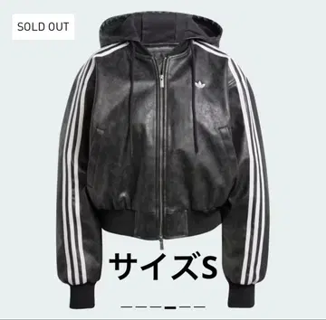 아디다스 아딜레니움 페이크 레더 자켓 S