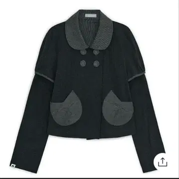 hugyourskin Detachable 라운드 자켓