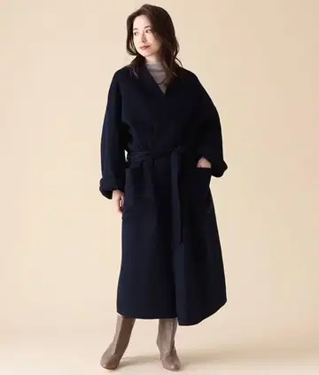 새상품급! Demi-Luxe BEAMS / 라펠리스 리버 코트