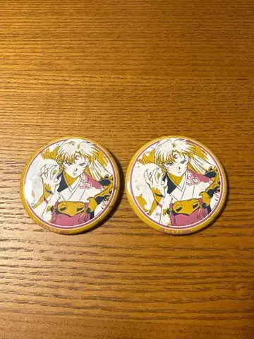 이누야샤 카페 셋쇼마루 캔뱃지 2개 세트