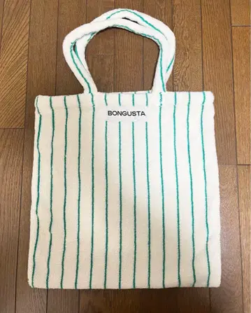 BONGUSTA 스트라이프 에코백