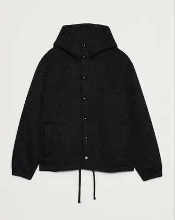 바나나리퍼블릭 후드 부착 블랙 자켓