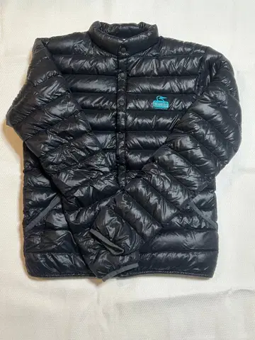 CHUMS 블랙 다운 자켓 S