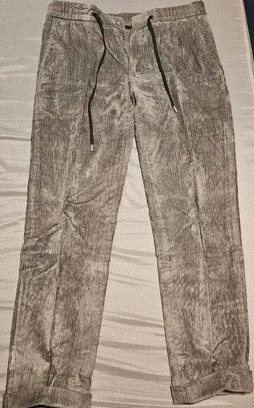 [ LARDINI ] "최고급" 코듀로이 릴랙스 핏 슬랙스