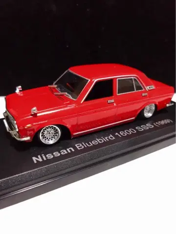 일본산 명차 1/43 블루버드 로다운 딥림 커스텀 미니카 아셰트
