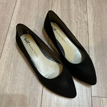 [ WA ORiental TRaffic ] 블랙 스웨이드 펌프스