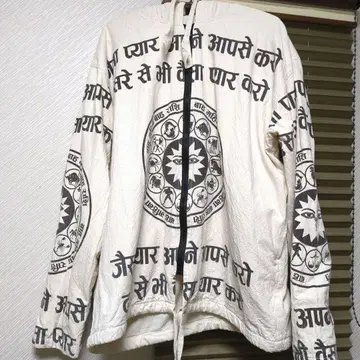 차이하네 후드티 자켓 별자리 인도 산스크리트