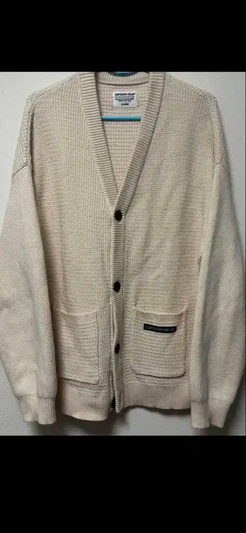 CAPTAINS HELM 베이지 가디건 XL
