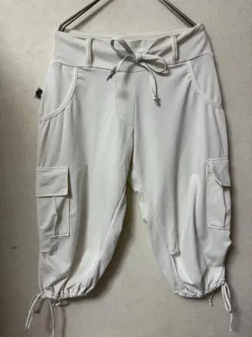 #3554 미카란세 카고 조거 팬츠 화이트 x 그레이 M